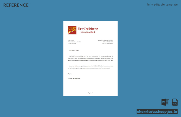 Dominica CIBC Schließungsbeispiel Vorschau